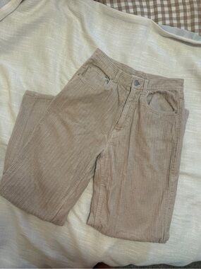 BDG Beige Corduroy Jeans